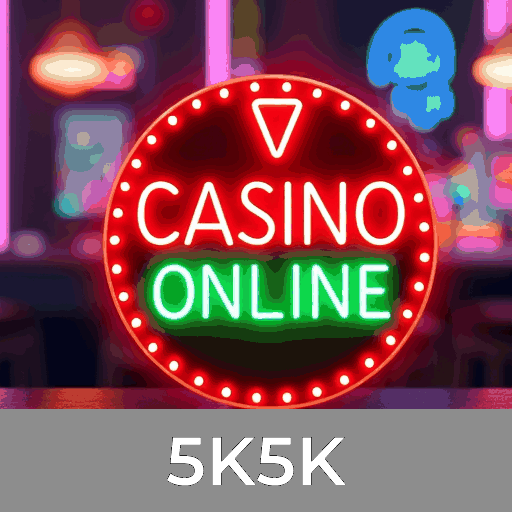 5K5K: Slots Gigantes, Poker Estratégico e Roleta ao Vivo